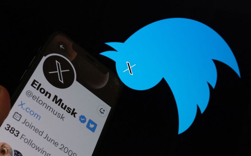 Illustration includes an upside-down Twitter bird logo with an 
